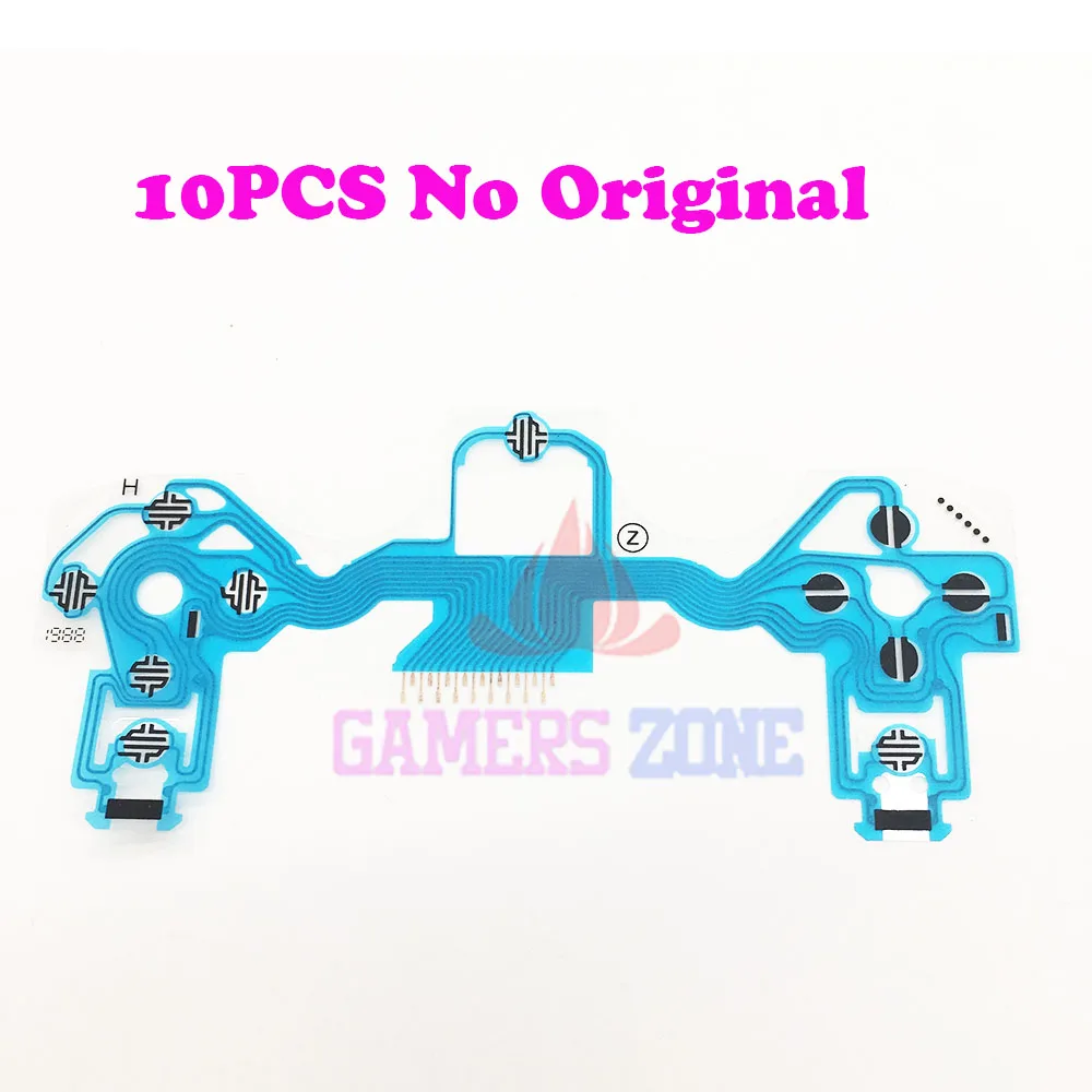 

10pcs Blue Green For Playstation 4 Conductive Film Keypad for PS4 Controller DualShock PCB Circuit