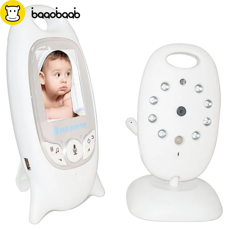 

BAAOBAAB Infant Wireless Baby Radio Babysitter Digital Video Baby Sleep Monitor Audio Night Vision Temperature Display Radio