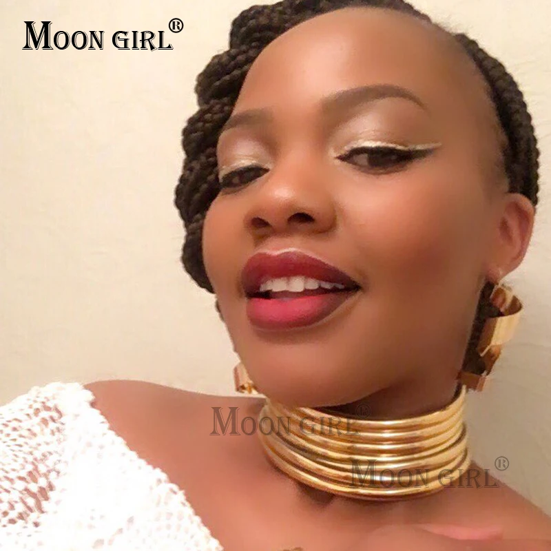 MOON GIRL регулируемое длинное колье многослойное женские Роскошные вечерние