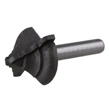 

5pcs 6 x 25mm Tungsten Steel Wood Making Cutter 3D CNC Engraving Double-edged V Groove Bit (D Type)