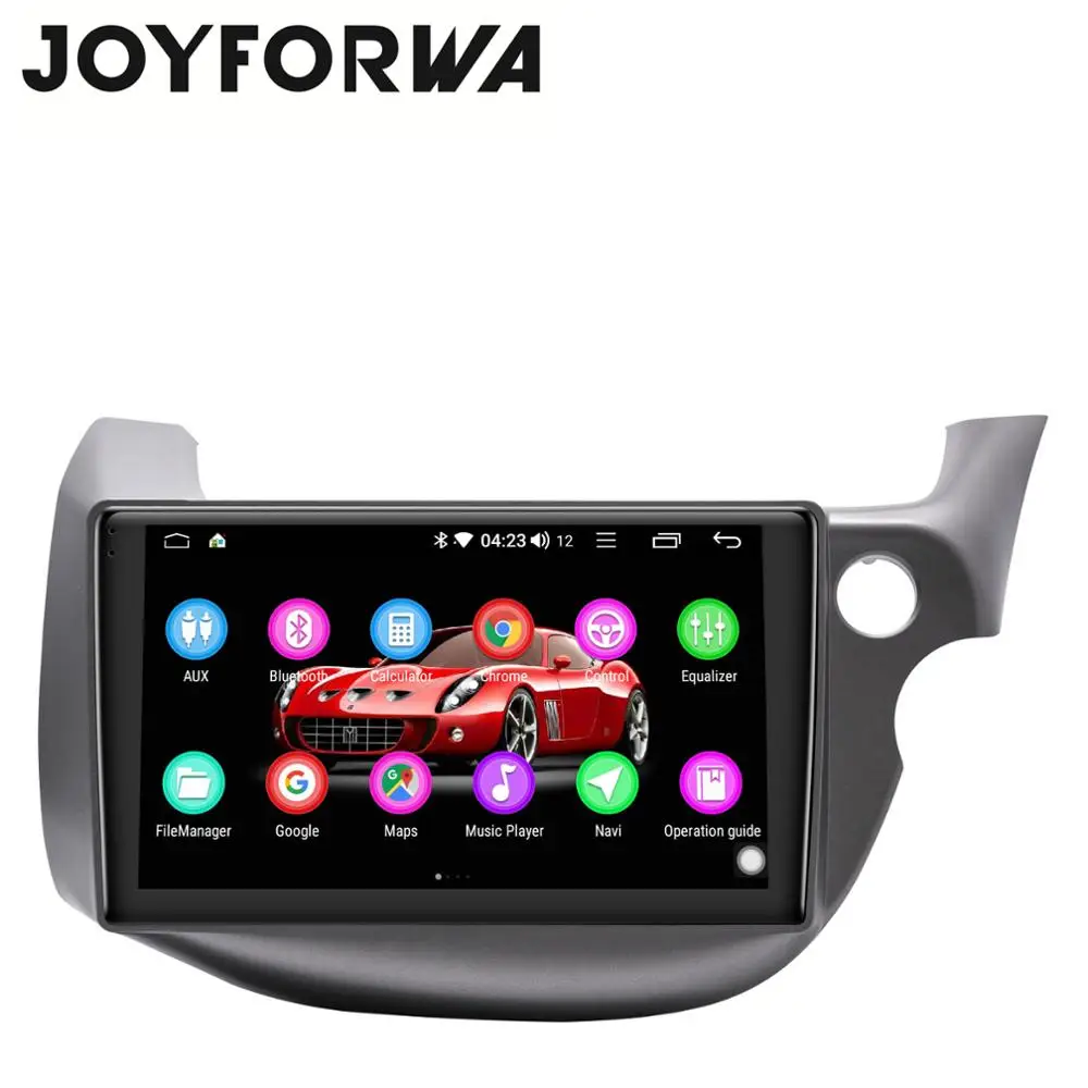 Best DSP SPDIF 10.1" Android 8.1 Multimedia Radio for Honda Fit 2008-2013 Right Drive GPS Mirror Link Subwoofer WiFi 4G SIM DVR DAB 4