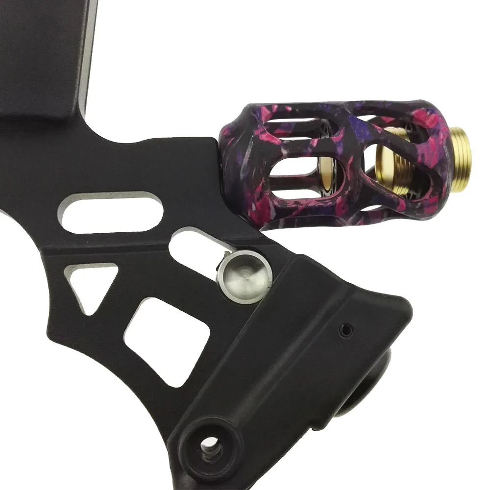 3 inch Camo Recurve Bow Stabilizer Archery Compound Bow Stabilizer Aluminum Camo Damper Shock
