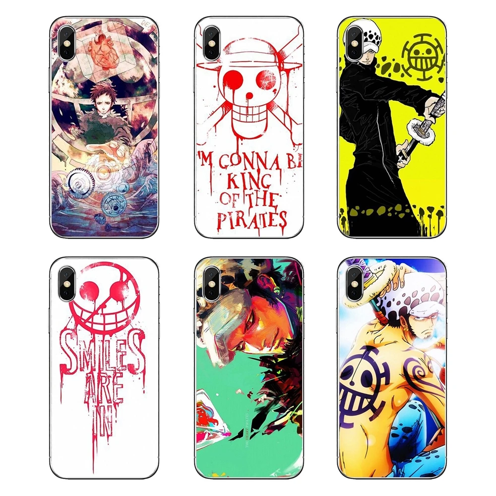 Чехол для мобильного телефона Huawei P20 Lite Nova 2i 3i 3 GR3 Y6 Pro Y7 Y8 Y9 Prime 2018 2019 one piece trafalgar law logo