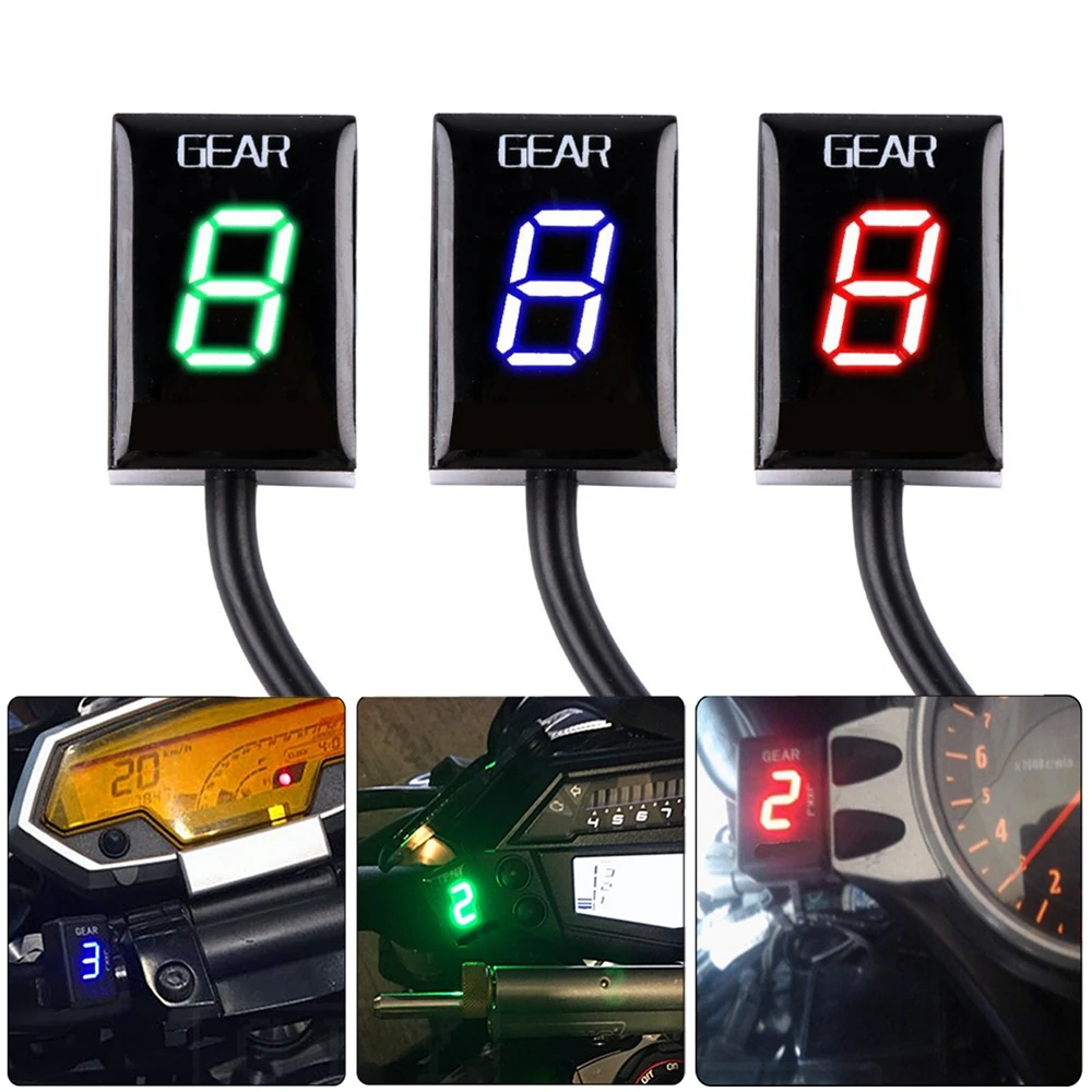 

Motorcycle Gear Indicator 1-6 Level Digital Gear Meter For Yamaha YFM550 YFM660 YFM700 YFZ450 ATV ALL Years
