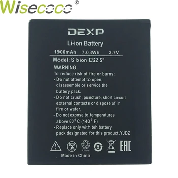 

WISECOCO 10pcs New Original 1900mAh Battery For DEXP S Ixion ES25" Smart Phone Replacement High Quality In Stock+Tracking Number