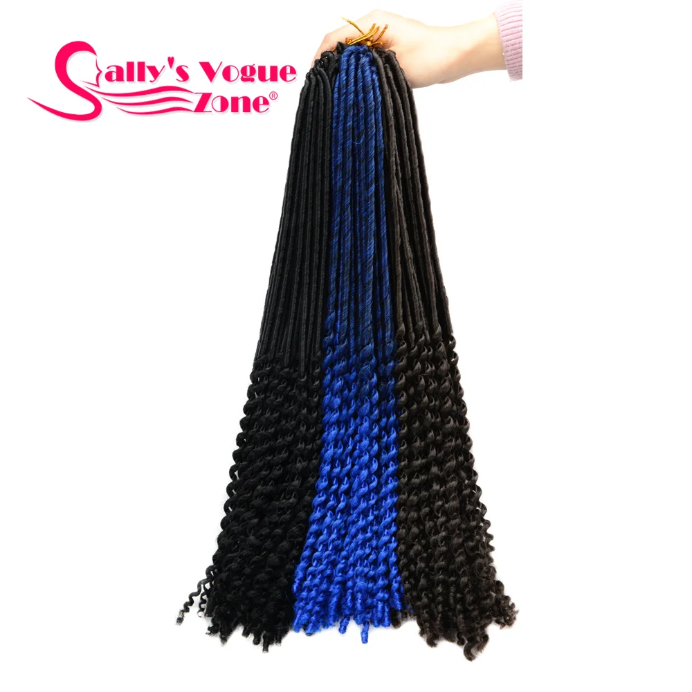 24 Roots Faux Locs Crochet Hair 18 Crochet Faux Lock Dreadlock Crochet Braids hair Extensions Synthetic Braiding hair Soft lock (37)_