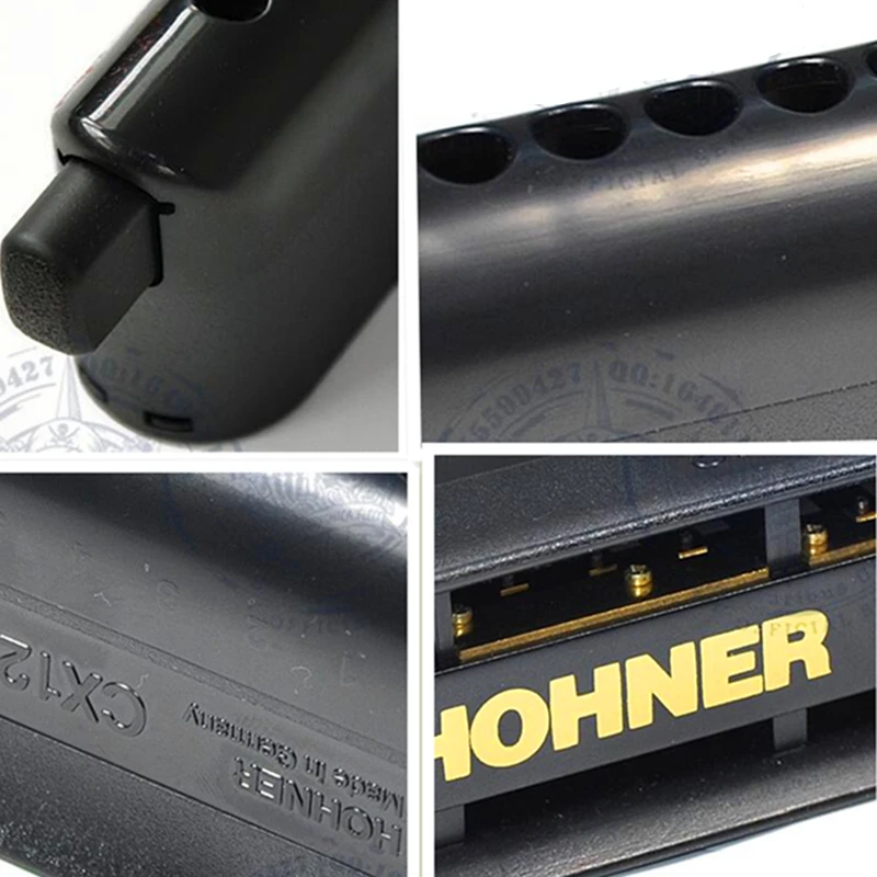 HOHNER CX 12 Хроматическая Губная гармошка C Ключ Armonica Mouth Ogans Германия оригинальная ACG