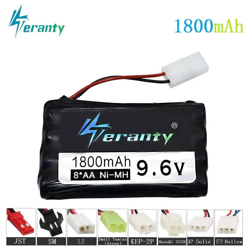 Аккумулятор 1800mah 9 6 v для машин на радиоуправлении батарея 8 * AA NiMH дистанционного