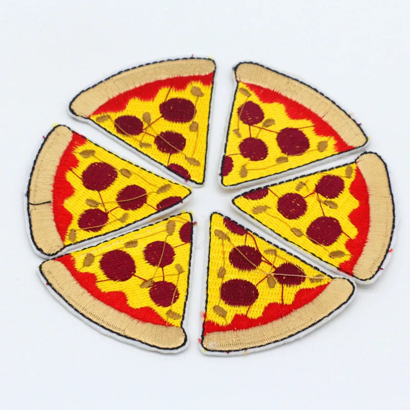10 piezas 50*50mm oferta de Pizza rebanadas de hierro en
