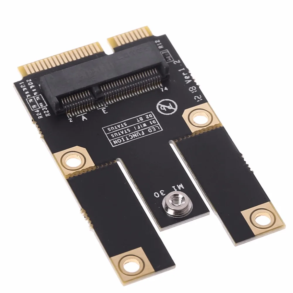 1 комплект M.2 NGFF ключ A к Мини PCI-E адаптер PCI Express беспроводной Wifi адаптер высокоскоростной