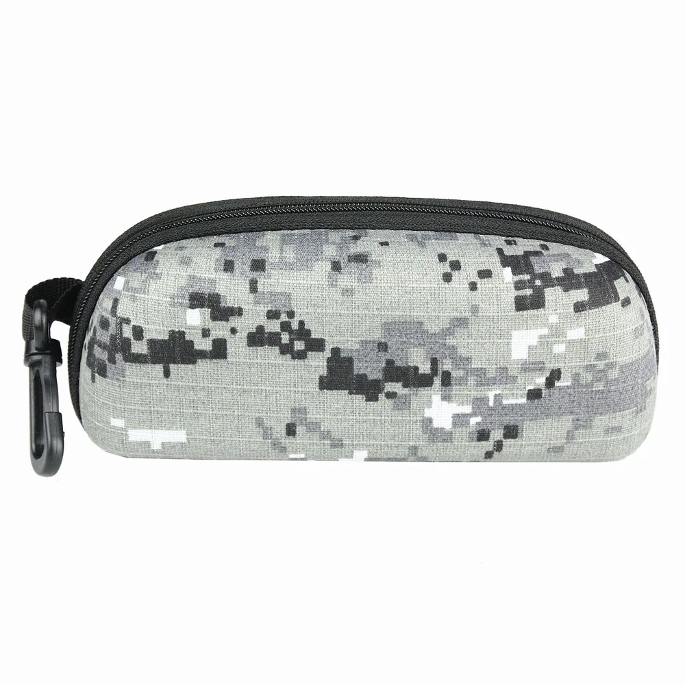 Тактический чехол для солнцезащитных очков eva, камуфляжный чехол, Портативная сумка на молнии для солнцезащитных очков, защита для очков, сумки для путешествий - Цвет: Camouflage Grey
