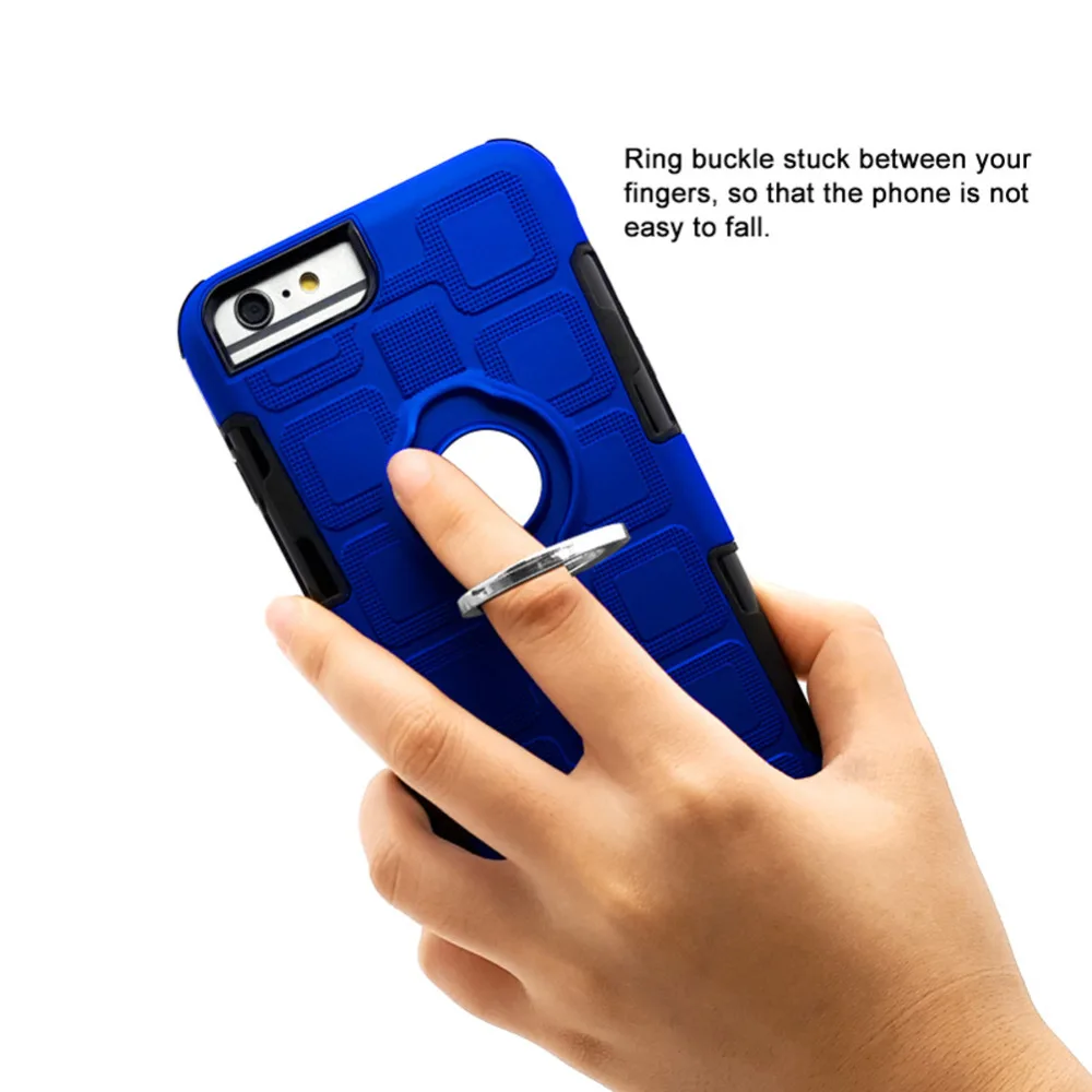 Телефон случаях 2 в 1 для Apple iPhone 7 8 Plus противоударный TPU + PC телефона чехол