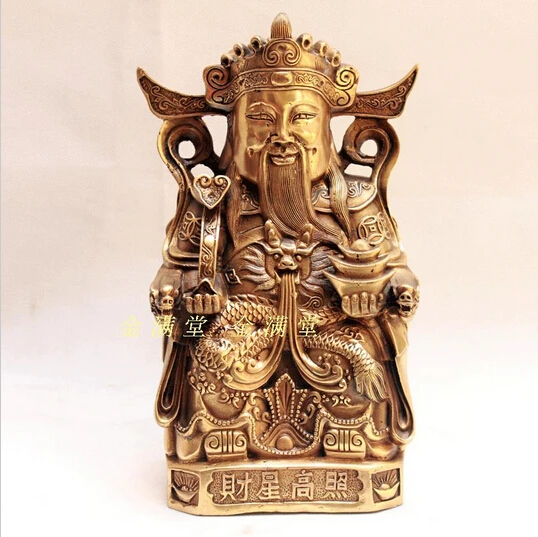 

B0601 417Bronze copper home decoration crafts decoration mammographies sit buddha lucky Factory Copper Feng Shui crafts statue