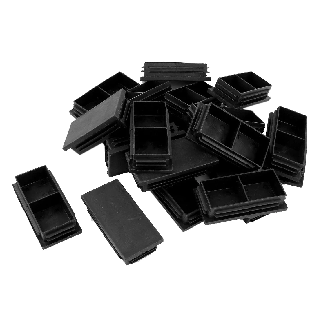 حار بيع البلاستيك مستطيل تقطيع نهاية قبعات كدر 40 ملليمتر x 80 ملليمتر 20 قطع الأسود حار بيع البلاستيك مستطيل تقطيع نهاية قبعات كدر 40 ملليمتر x 80 ملليمتر 20 قطع الأسود