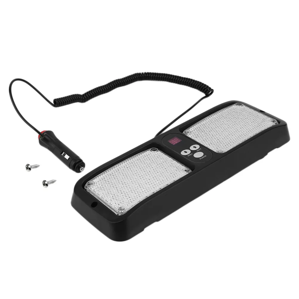 

Visor flashing lights Led Car Signal Flash Led Warning Light Strobe Dash Deck Emergency Windshield Visor Led