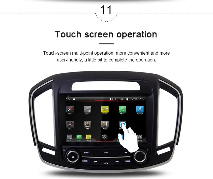 Clearance JDASTON Android 9.1 Car DVD Player For Opel Vauxhall Holden Insignia 2014- 2017 Din Car Radio GPS Navigation Multimedia Stereo 12