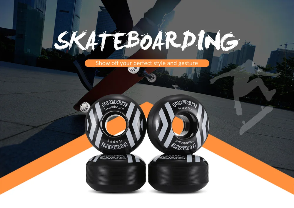 PUENTE PU Skateboard Wheels 52mm