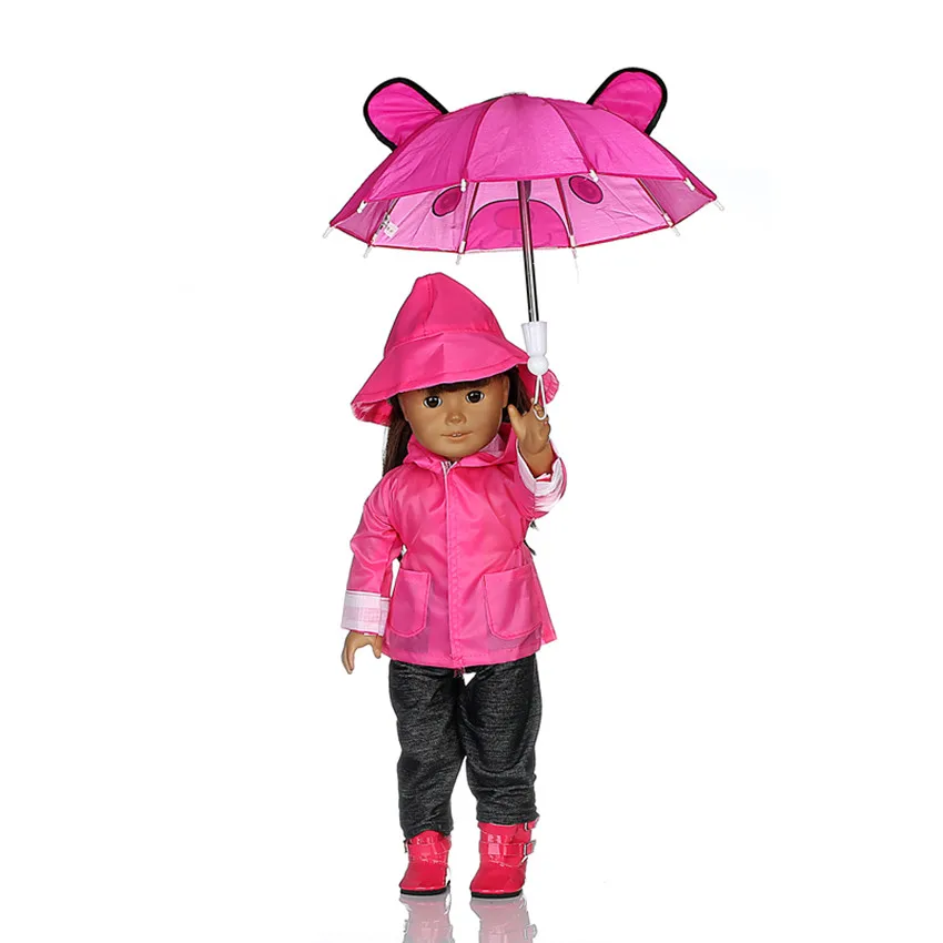 Rain Coat Doll Clothes for 18 inch Dolls Includes Rain Jacket