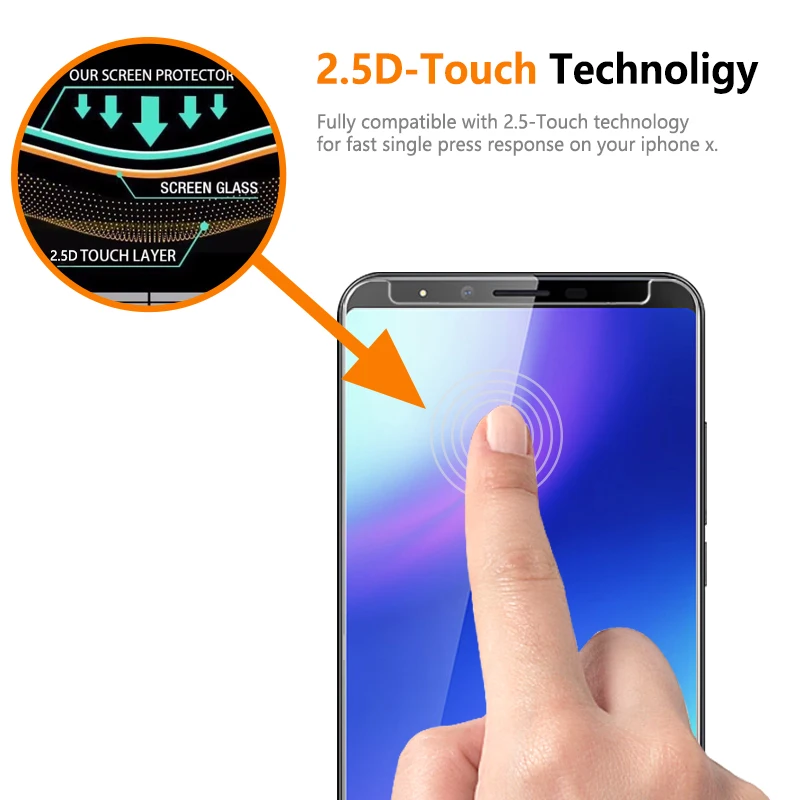 2-5D-Tempered-Glass-For-Cubot-x18-Plus-Screen-Protector-Protection-glas-For-Cubot-x18-x