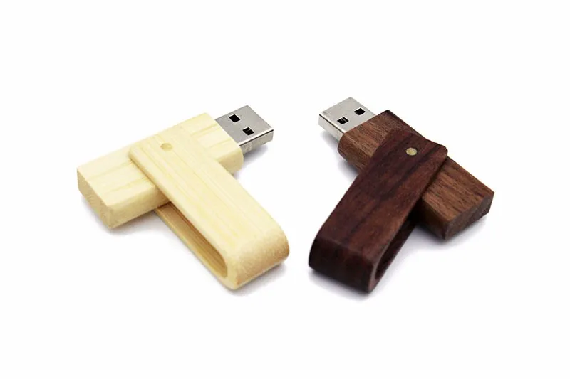 JASTER USB 3,0 деревянный вращающийся USB флеш-накопитель 4G 8GB 16GB 32GB флеш-накопитель персональный логотип индивидуальная карта памяти