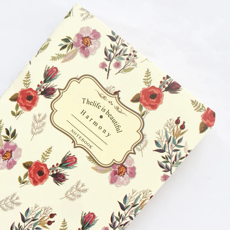 20 Sheets Romantic Flower Garden blank Kraft Paper Notebook To Do List School Office Supply Student Stationery 20 Sheets Romantic Flower Garden blank Kraft Paper Notebook To Do List School Office Supply Student Stationery