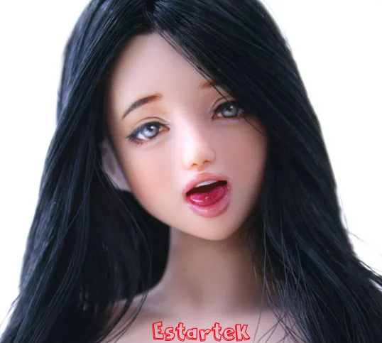 

Estartek Customized KE051 1/6 Obitsu Head Lily Tongue Sticking Expression Head Sculpt for 12" Phicen OB UD Action Figure DIY