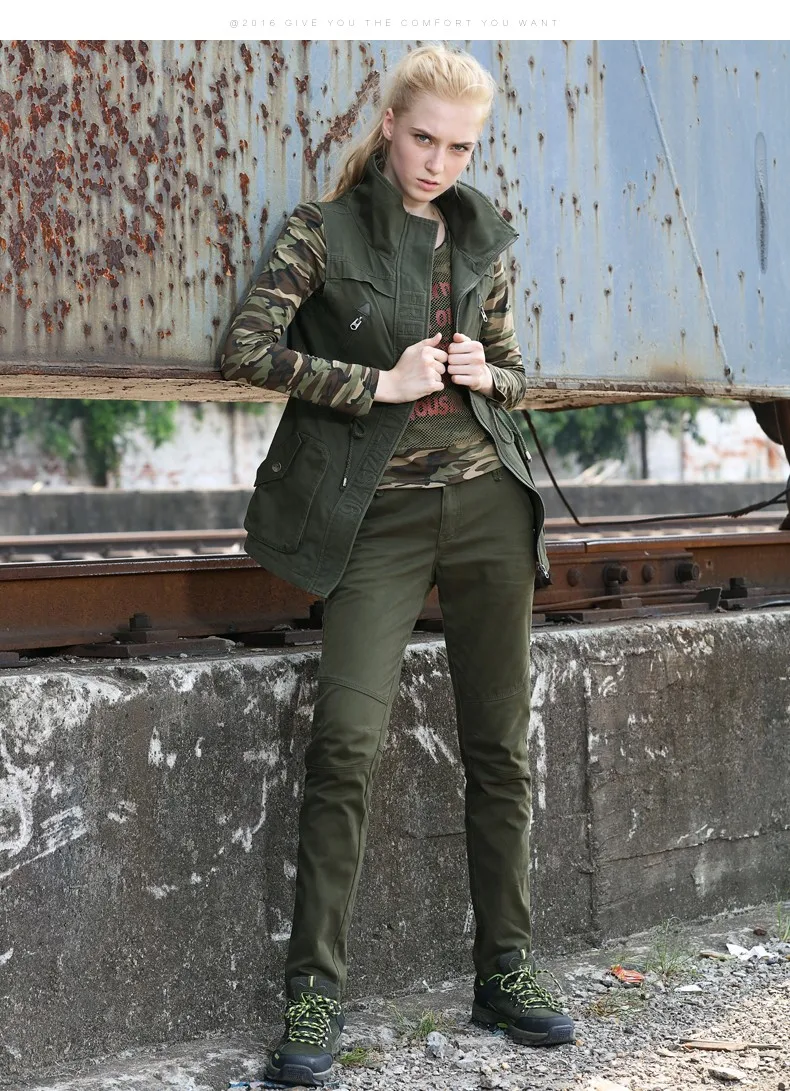 Брендовый осенний женский джинсовый жилет в стиле милитари, армейский зеленый жилет на завязках, куртка на молнии, женская верхняя одежда без рукавов и пальто