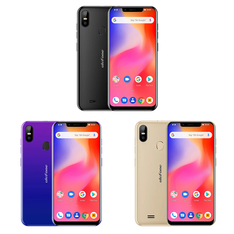 Ulefone S10 Pro смартфон с 5 дюймовым дисплеем четырёхъядерным процессором MT6739WA ОЗУ 2 Гб