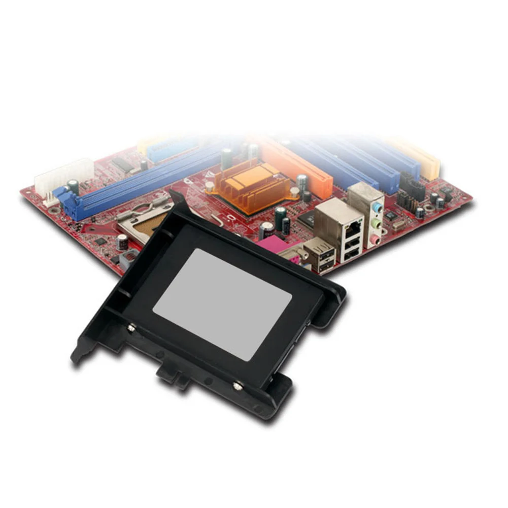 Новый разъем PCI 2 5 дюйма HDD/SSD держатель для задней панели адаптер жесткого диска