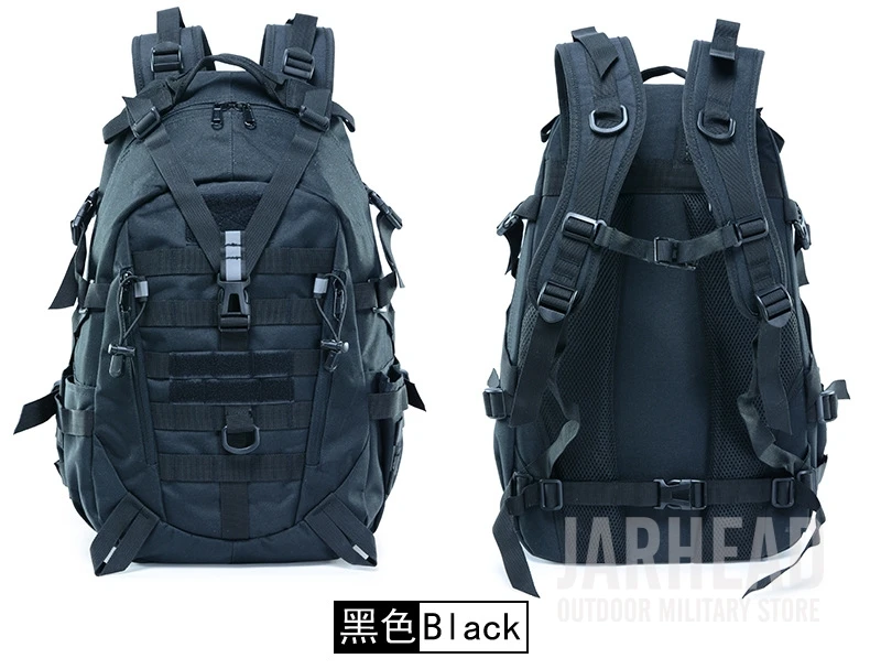 Mochila ao ar Bolsa de Viagem Tático Reflexivo Livre Molle Camuflagem Militar Assalto Bolsa Caminhadas Acampamento Caça 28 Mochilas escal.