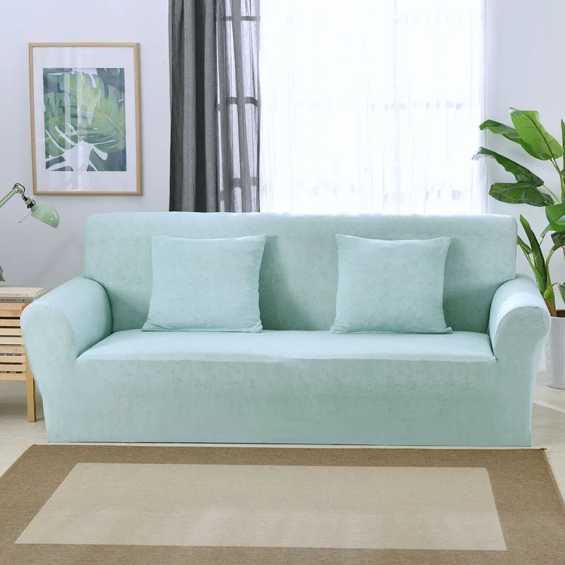 Растягивающиеся чехлы для диванов секционные эластичные чехлы для диванов для гостиной, чехлы для диванов в форме L, чехлы для диванов на одно/два/три сиденья - Цвет: Color 13