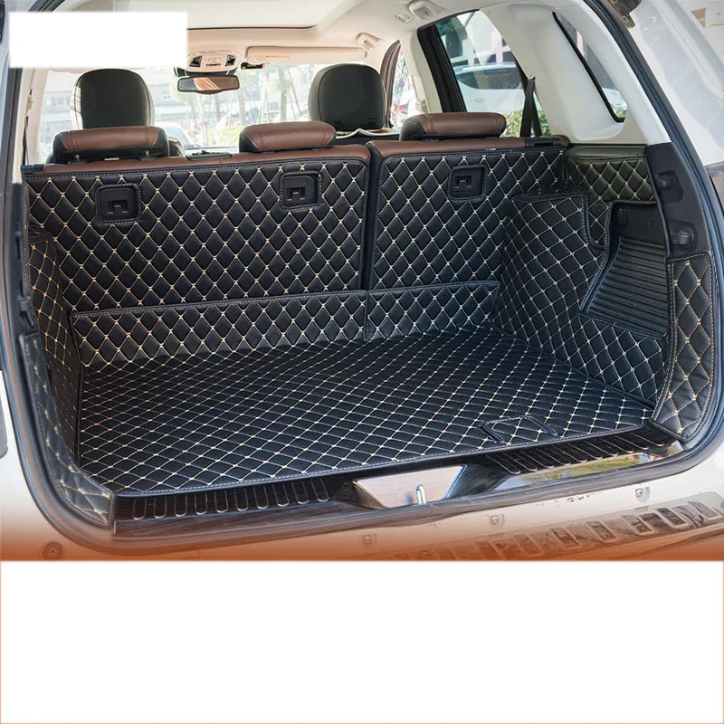 

lsrtw2017 wearable fiber leather car trunk mat for great wall haval H8 2015 2016 2017 2018 2019 2020