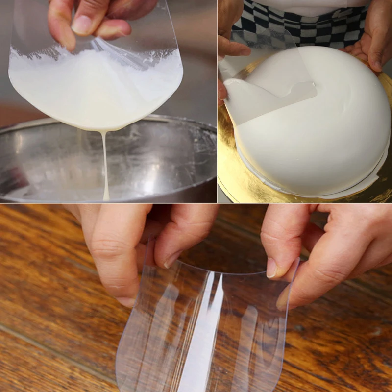 

Plastic Soft Dough Icing Fondant Scraper Cake Decorating Baking Pastry Tools Plain Smooth Jagged Edge Spatulas Cutters