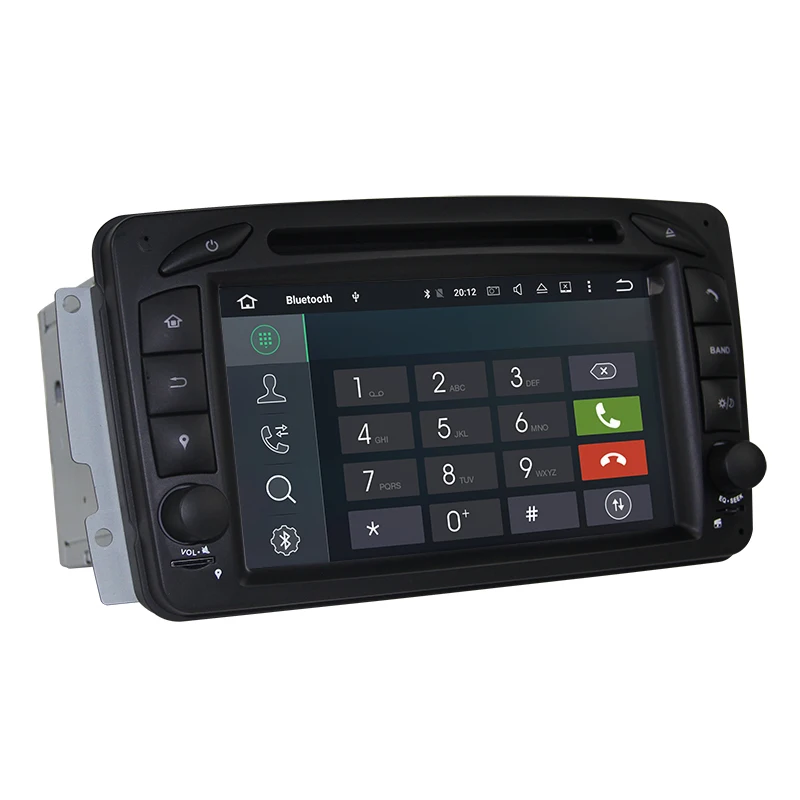 Excellent Car Multimedia player Android 8.1 2 Din GPS Autoradio For Mercedes/Benz/CLK/W209/W203/W208/W463/Vaneo/Viano/Vito FM DSP 3