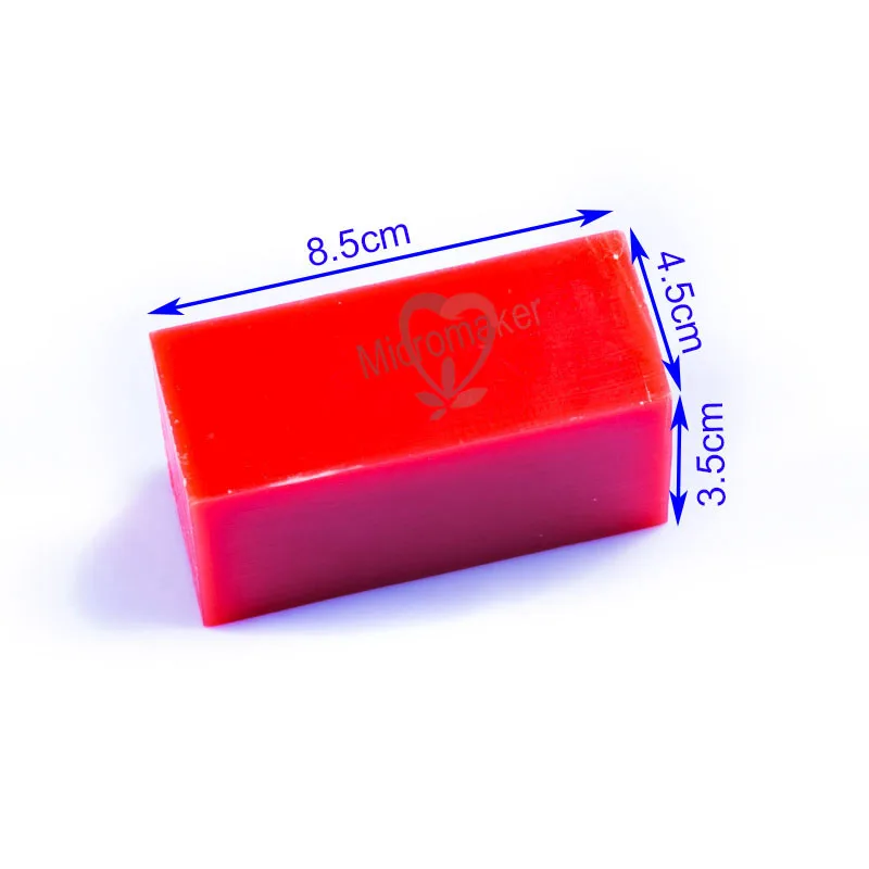 Blocos de Cera Modelo de Cera Tamanhos Materiais Dentários Mecânico Estudante Vermelho Escultura Jóias Cera Design Que Faz 3 Pçs 1 3 pçs 3 tamanhos materiais dentários mecânico