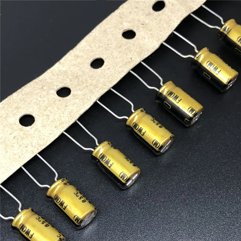 5 шт./20 шт. 22уф 100В NICHICON FW серия 6 3x11 мм 100V22uF HiFi аудио конденсатор|Конденсаторы| |