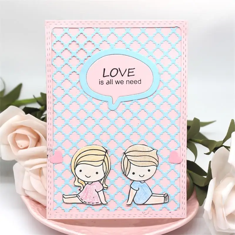 

Background frame Metal Cutting Dies Stencils for DIY Scrapbooking/photo album Decorative Embossing DIY Paper Cards