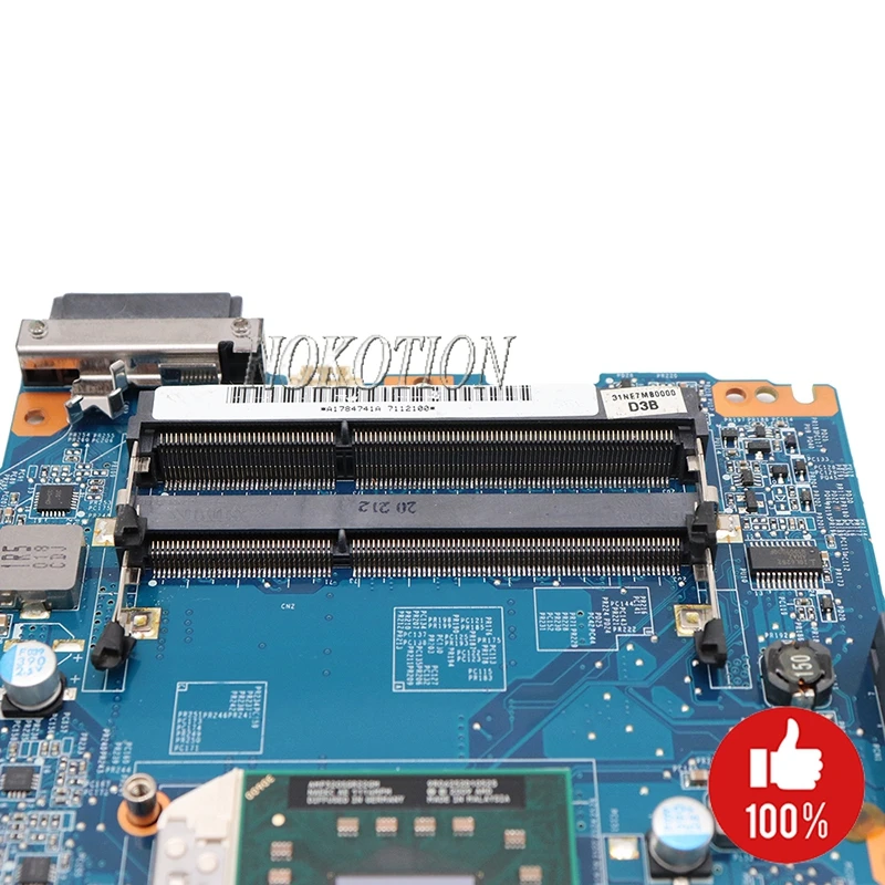 NOKOTION A1784741A PCG61611M DA0NE7MB6D0 placa base de Computadora Portátil para sony vaio vpcee serie ATI HD4200 ddr3 principal gratis cpu NOKOTION A1784741A PCG61611M DA0NE7MB6D0 placa base de Computadora Portátil para sony vaio vpcee serie ATI HD4200 ddr3 principal gratis cpu