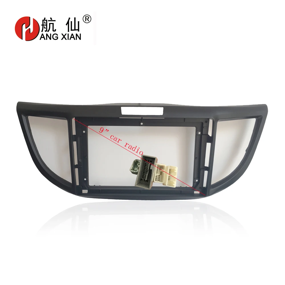 HANGXIAN 2 Din Автомобильная Радио фасции рамка для HONDA CR-V CRV 2012- автомобильный DVD gps navi Панель приборная панель комплект установка рамка отделка рамка