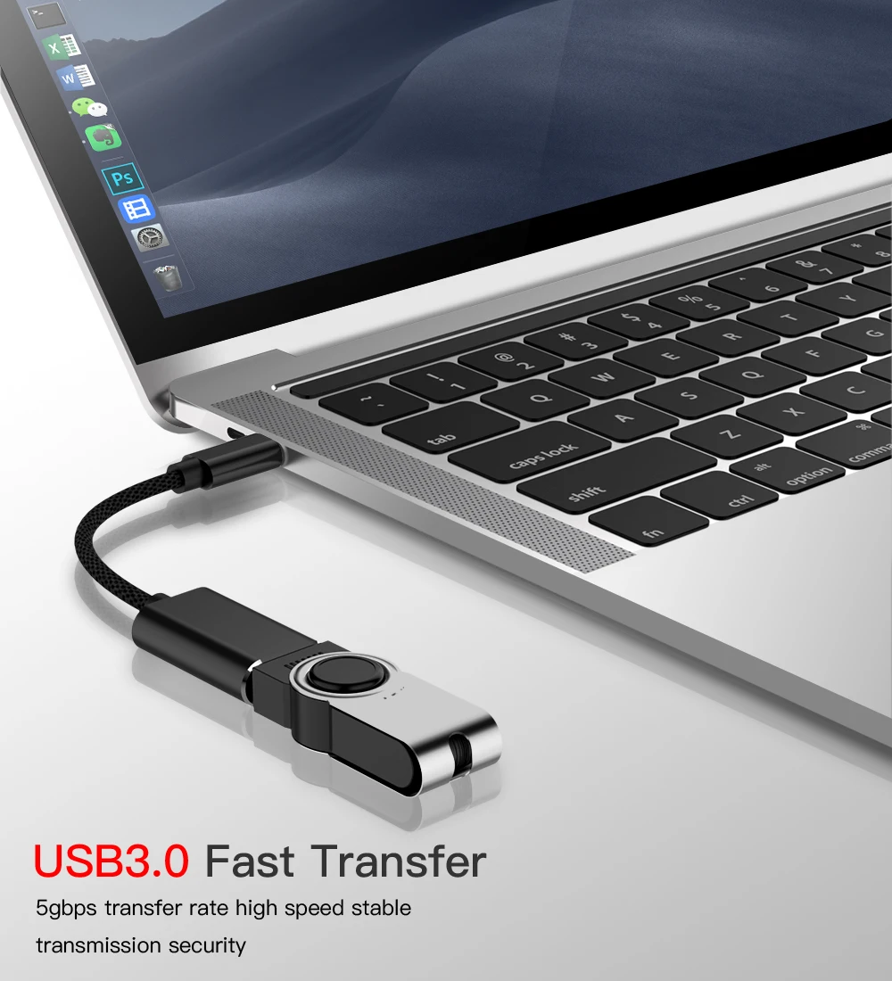 Type C-USB 3,0 OTG USB кабель C Штекерный к USB3.0 Женский конвертер USB-C Кабель-адаптер для синхронизации данных для samsung Xiaomi huawei P30