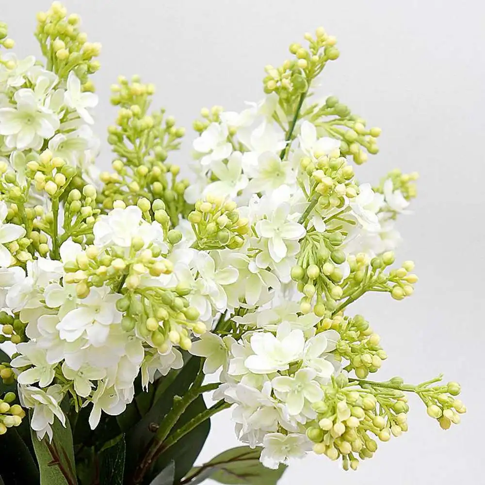 

4Pcs/lot Artificial Lilac flowers beautiful silk flores for home Wedding DIY decoration Fake flower arrangement wreath garland