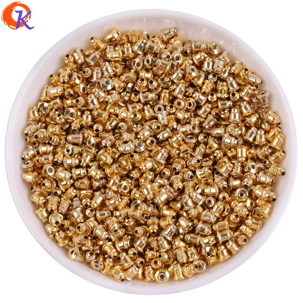 

Cordial Design 5mm 200Pcs/Lot Jewelry Accessories/Jewelry Findings Components/Gold Earring Back/Jewelry Making/Earring Findings