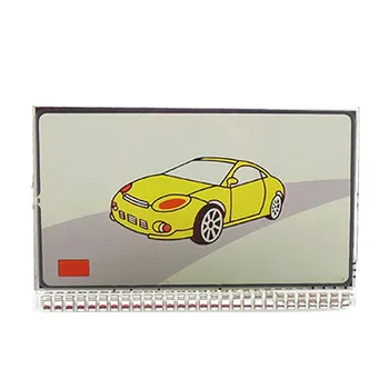 

2015 free shipping russian version X7 lcd display for Dagger X7 lcd remote two way car alarm system