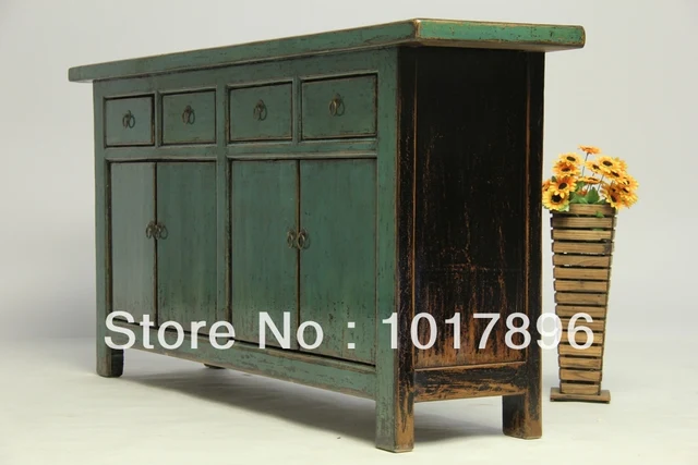 4 Door 4 Cabinet Old Elm Solid Wood Cabinets Hall Cabinet Antique 4 door 4 cabinet old elm solid wood cabinets hall cabinet antique solid wood dining side - 4 Door 4 Cabinet Old Elm Solid Wood Cabinets Hall Cabinet Antique