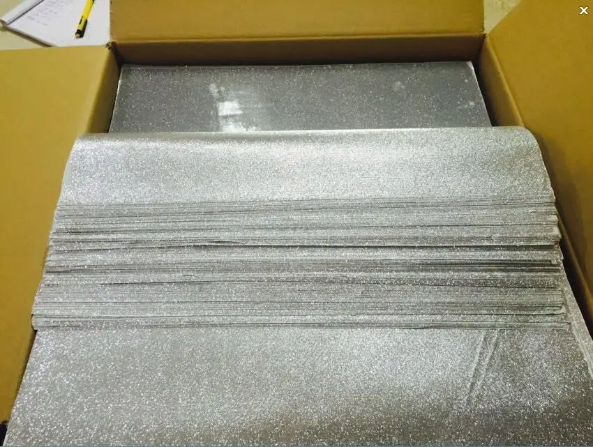 galvanoplastia prata brilhante material pvc prismaticos fatia 01