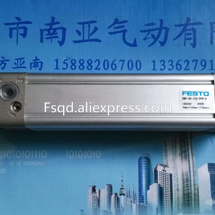 

DNC-40-80-PPV-A DNC-40-100-PPV-A DNC-40-125-PPV-A FESTO standard cylinder