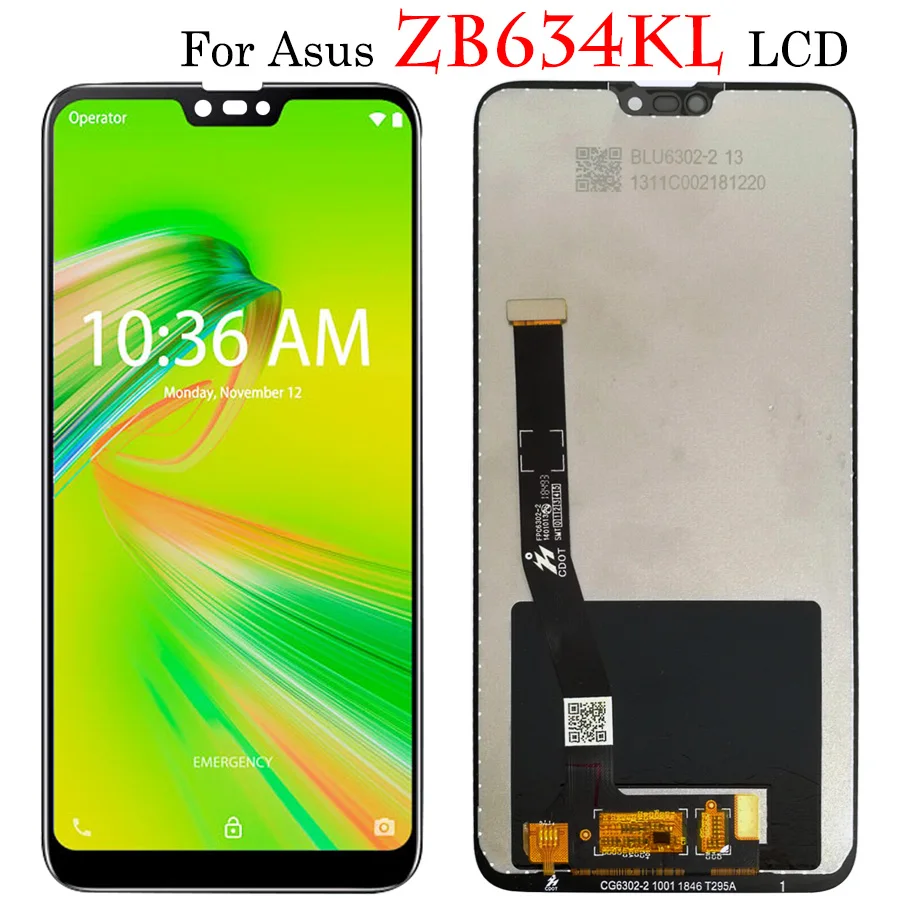 

Original For ASUS Zenfone Max Plus ZB634KL LCD Display Touch Screen Digitizer Replacement For Asus Zenfone Max Shot ZB634KL LCD
