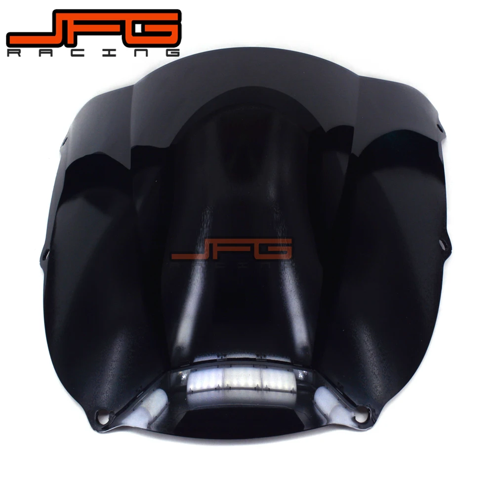 Лобовое стекло черного цвета для Kawasaki ZX6R ZX-6R ZX 6R ZX636 1998-1999 1998 1999 | Автомобили и