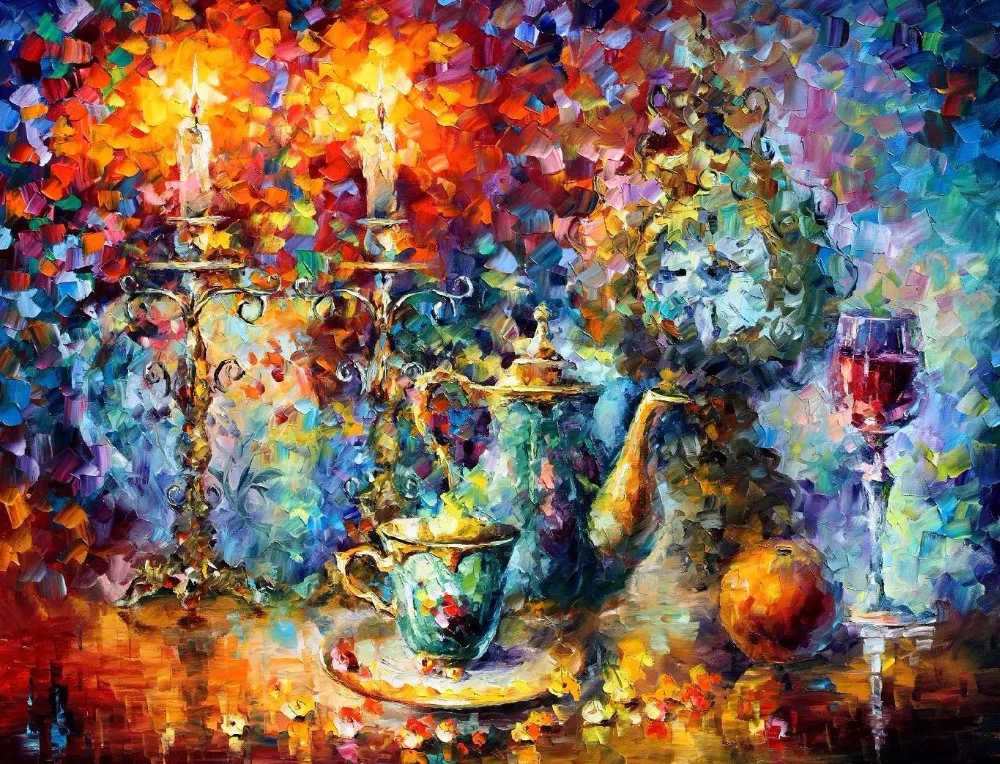 

Painting for sale Colorful oil paintings Canvas dinner Modern Wall Art Home Decor High quality Handpainted