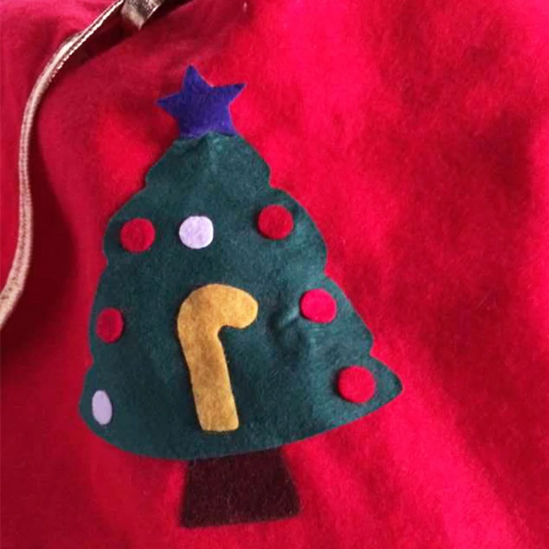 Laige 90 см Санта Клаус дерево юбка Юбки для ёлки елка украшения с Рождеством Христовым аксессуары рождественские украшения